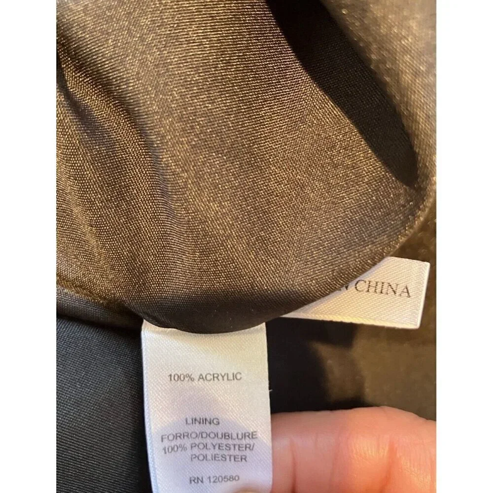 Amanda and Chelsea Nordstrom Women's Black & Gray Ombré Tweed Skirt, Size 8